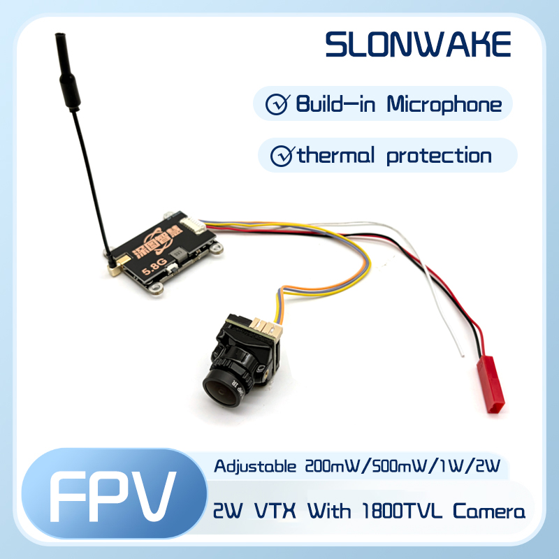 Fpv Drone Frame - Transmissor VTX SLONWAKE 5.8G 56CH 2W