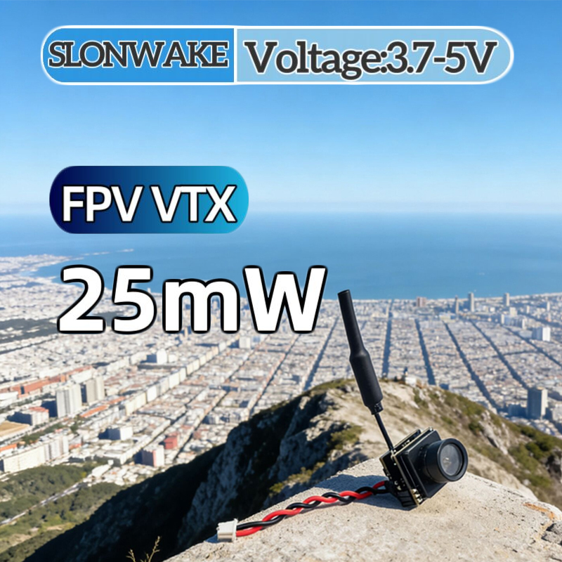 Fpv Drone Transmitter - Transmissor e Câmera Integrados SLONWAKE FPV
