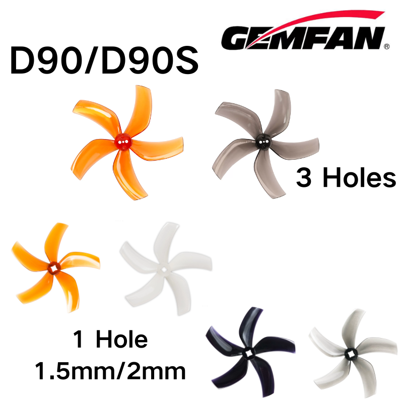 Fpv Drone Goggles - D90 hélice de 5 lâminas D90-5