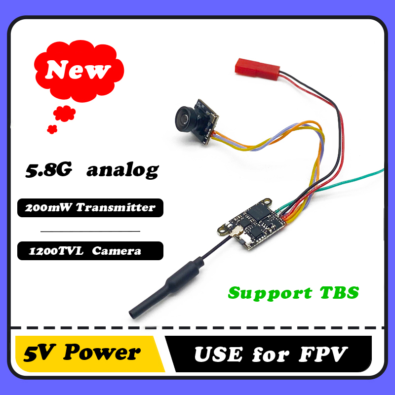 Fpv Drone Transmitter - SLONWAKE 5.8G 1200TVL FPV Câmera VTX
