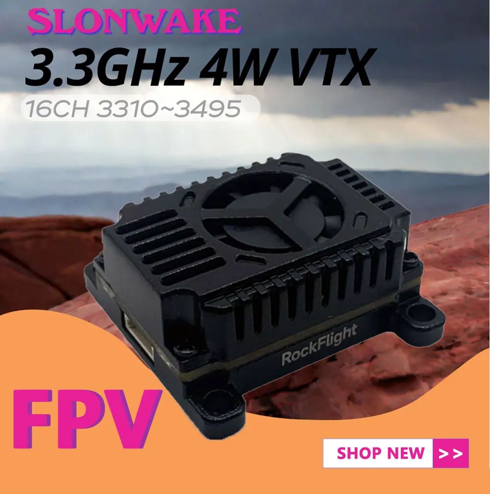 Transmissor de Vídeo VTX SLONW - Fpv Drone Transmitter avaliação e preço