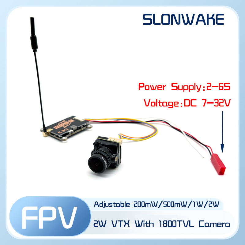 Transmissor VTX SLONWAKE 5.8G  - Fpv Drone Frame avaliação e preço